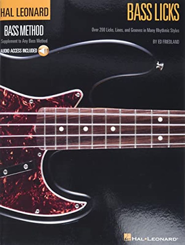 Bass Licks (Hal Leonard Bass Method) - Ed Friedland