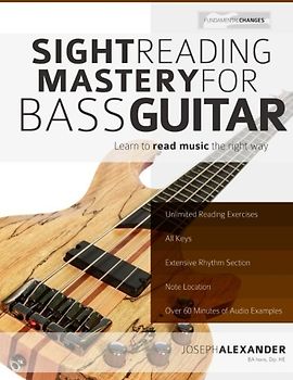 Sight Reading Mastery for Bass Guitar (Sight Reading for Modern Instruments) - Alexander, Mr Joseph