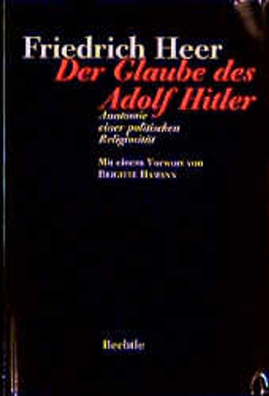 Der Glaube des Adolph Hitler