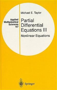 Partial Differential Equations III