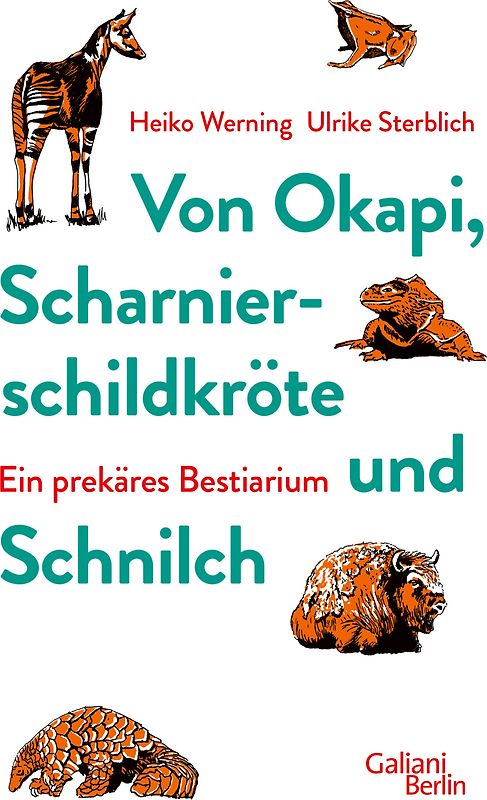 Von Okapi, Scharnierschildkröte und Schnilch