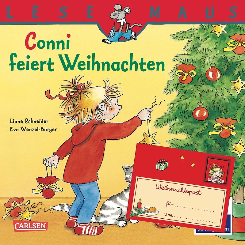 LESEMAUS, Band 58: Conni feiert Weihnachten