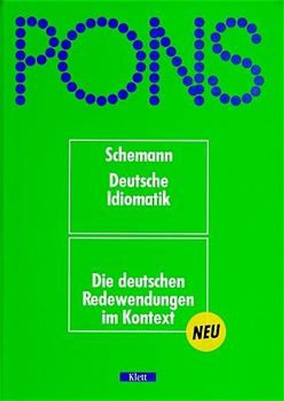 PONS Schemann Deutsche Idiomatik