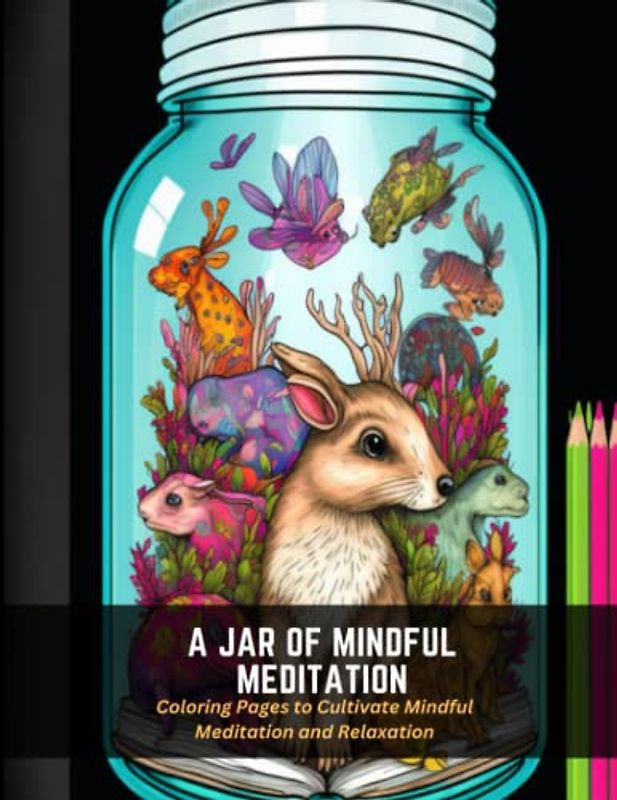A Jar of Mindful Meditation: Coloring Pages to Cultivate Mindful Meditation and Relaxation