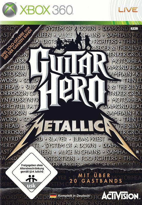 Guitar Hero: Metallica Xbox 360