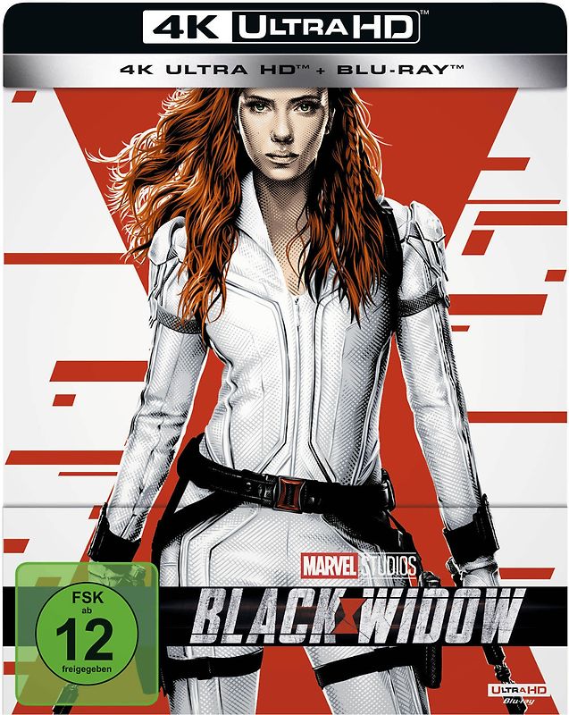 Black Widow (4K Ultra HD + Blu-ray, Steelbook) 4K Ultra HD Blu-ray