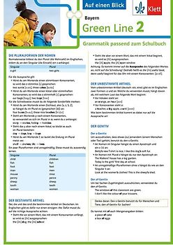 Klett Green Line 2 Bayern Klasse 6 - Auf einen Blick