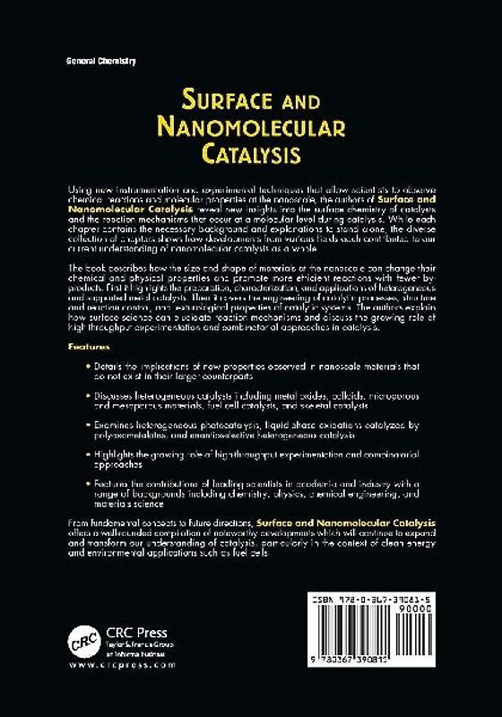Surface and Nanomolecular Catalysis