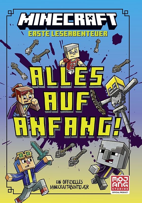 Minecraft Erste Leseabenteuer – Alles auf Anfang!