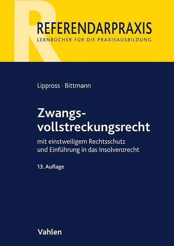 Referendarpraxis / Zwangsvollstreckungsrecht