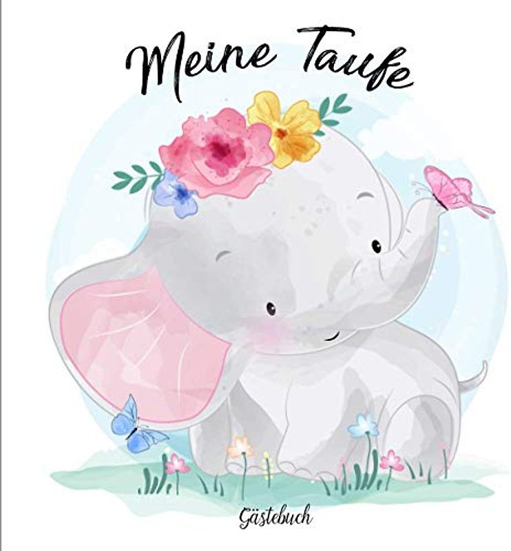 Meine Taufe Gästebuch: Erinnerungsalbum | Taufbuch | Erinnerungsbuch | Deko Taufe | Taufgeschenk