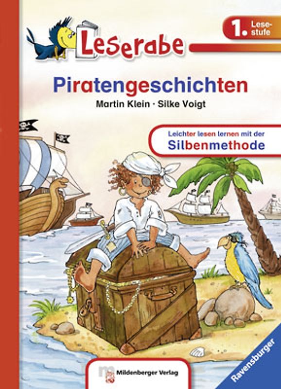 Leserabe mit Mildenberger Silbenmethode - Piratengeschichten
