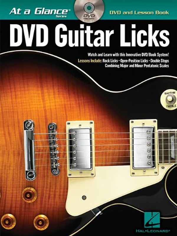 DVD Guitar Licks (At a Glance (Hal Leonard)) - DuBrock, Andrew
