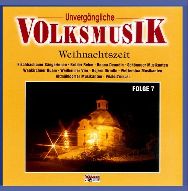 Various - Unvergängliche Volksmusik 7