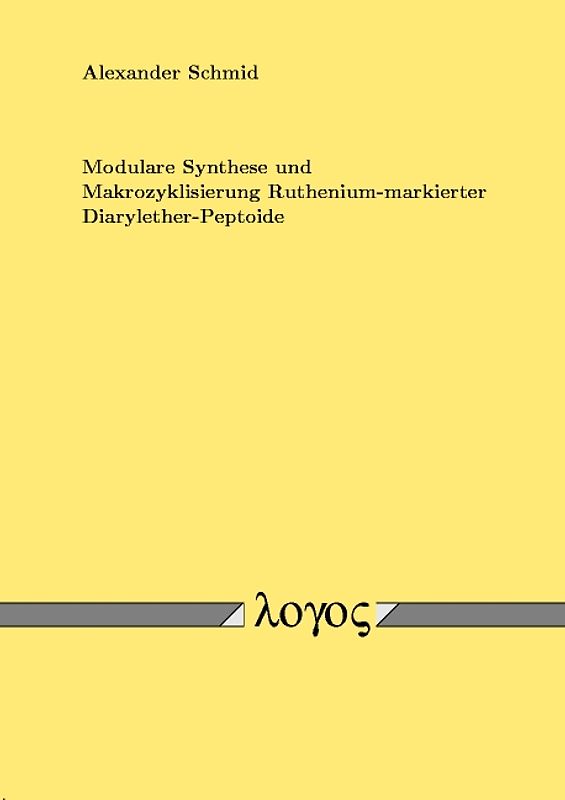 Modulare Synthese und Makrozyklisierung Ruthenium-markierter Diarylether-Peptoide
