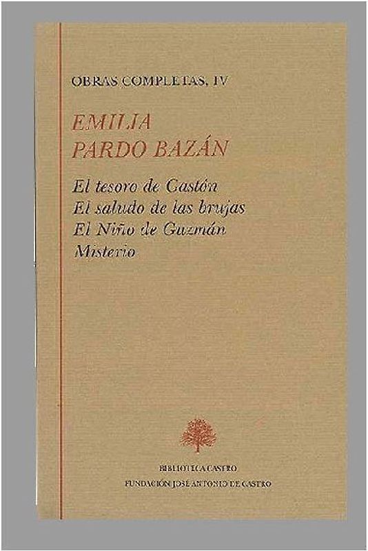 El tesoro de Gastón ; El saludo de las brujas ; El niño de Guzmán ; Ministerio