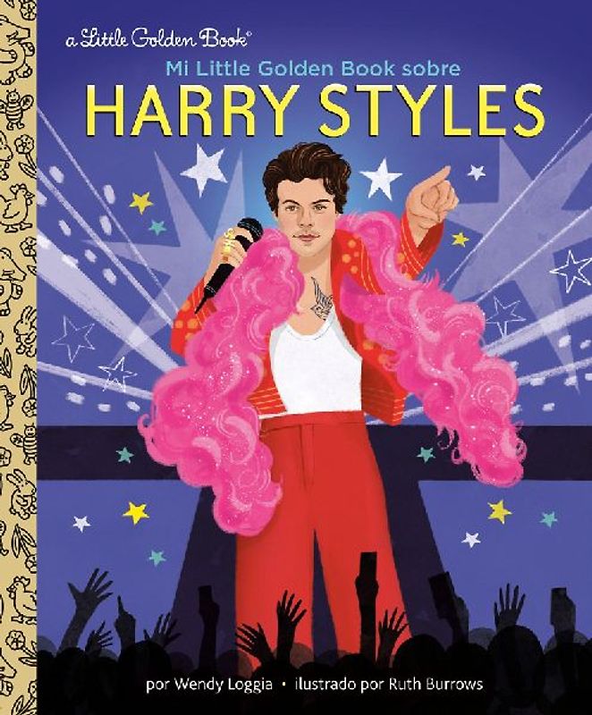 Mi Little Golden Book Sobre Harry Styles (My Little Golden Book about Harry Styles Spanish Edition)
