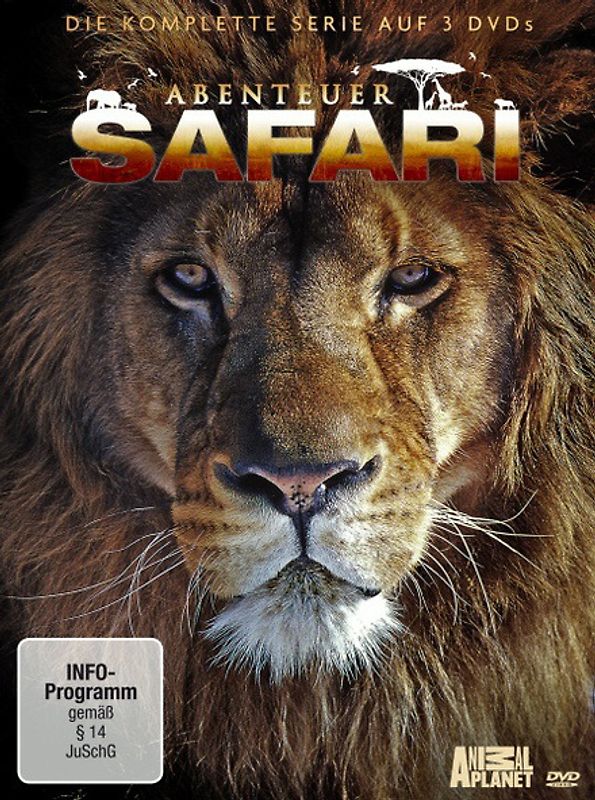 Abenteuer Safari - Die komplette Serie [3 DVDs] DVD