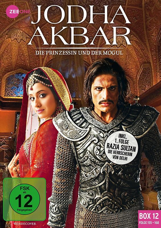 Jodha Akbar - Die Prinzessin und der Mogul [Box 12, Folge 155-168] [3 DVDs] DVD