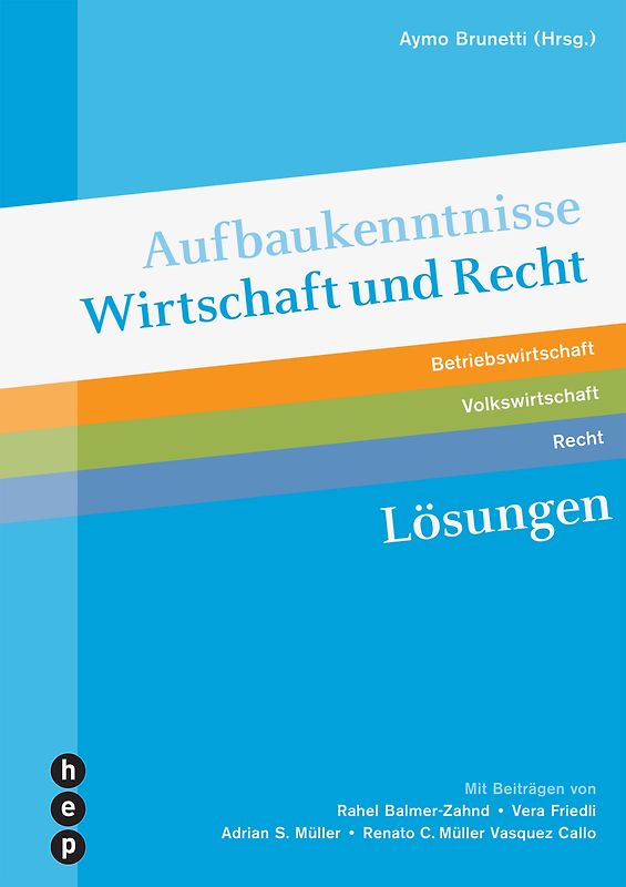 Aufbaukenntnisse Wirtschaft und Recht