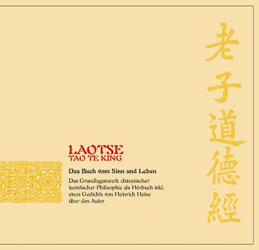 Tao Te King - Das Buch vom Sinn und Leben
