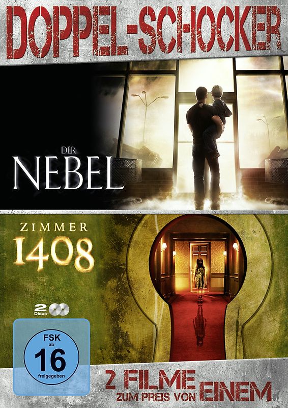 Doppel-Schocker: Der Nebel / Zimmer 1408 [2 DVDs] DVD