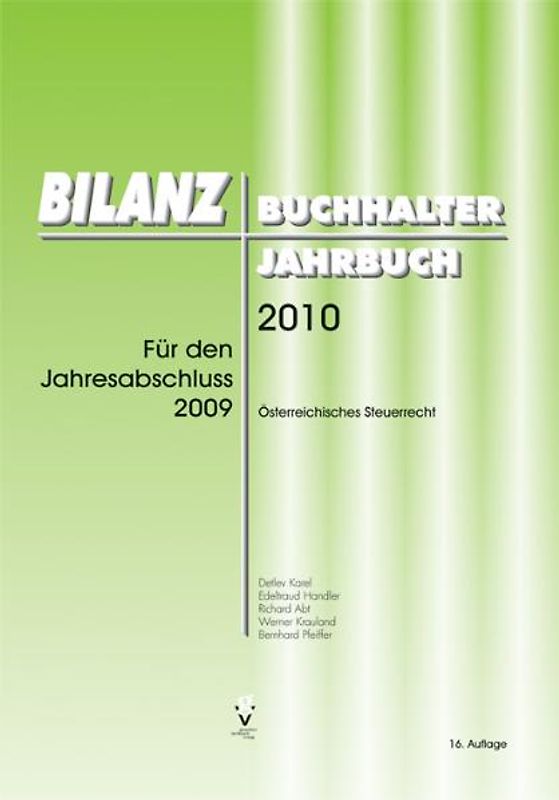 BILANZBUCHHALTER JAHRBUCH 2010
