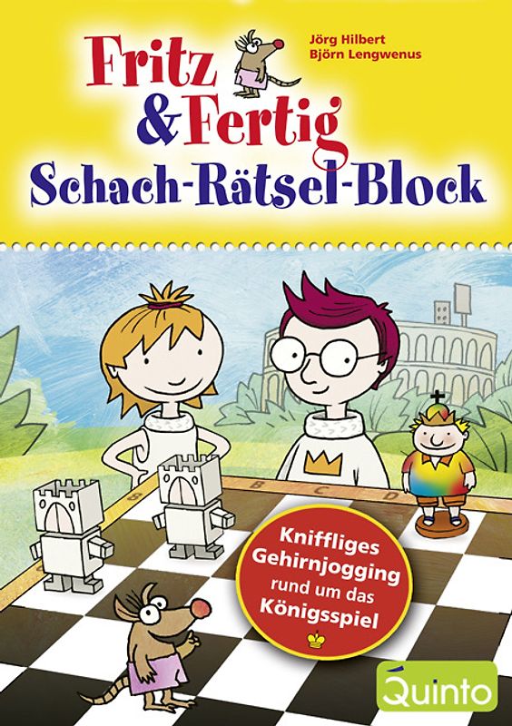 Fritz & Fertig - Schach-Rätsel-Block. Kniffliges Gehirnjogging rund um das Königsspiel