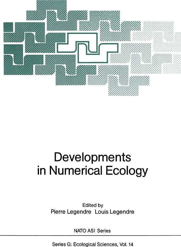Developments in Numerical Ecology