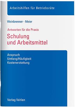 Schulung und Arbeitsmittel