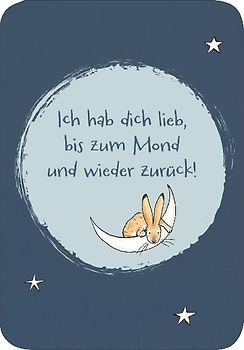 Weißt du eigentlich, wie lieb ich dich hab? Ich hab dich so lieb!