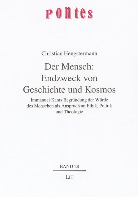 Der Mensch: Endzweck von Geschichte und Kosmos