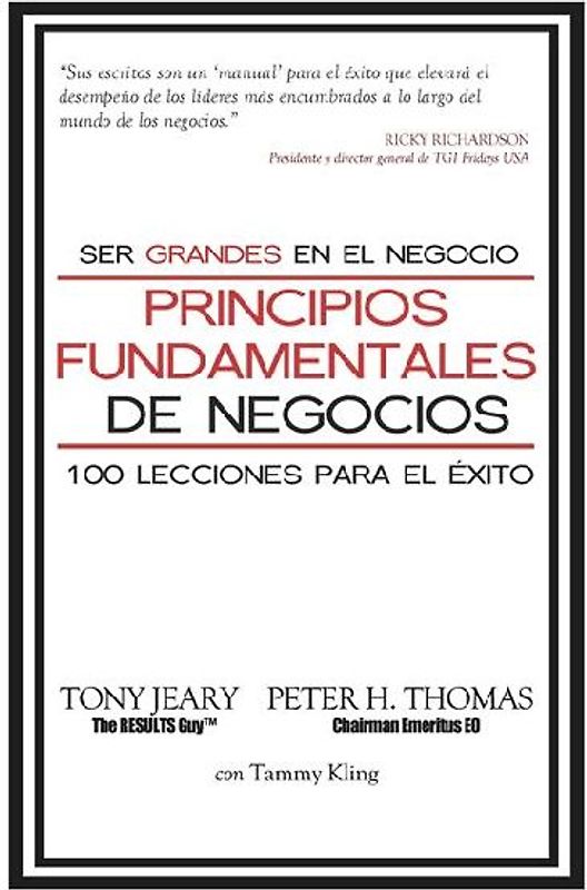 Principios Fundamentales de Negocios