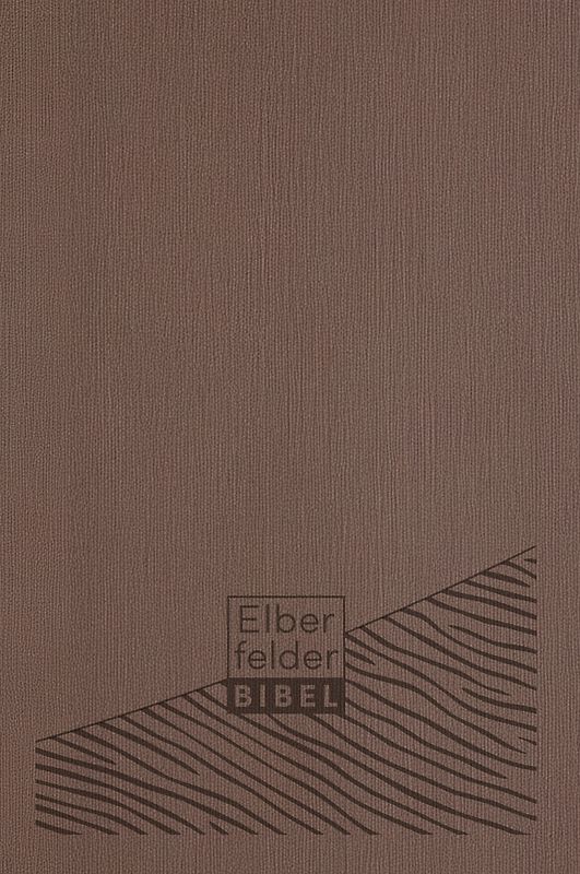 Elberfelder Bibel - Standardausgabe, Kunstleder braun