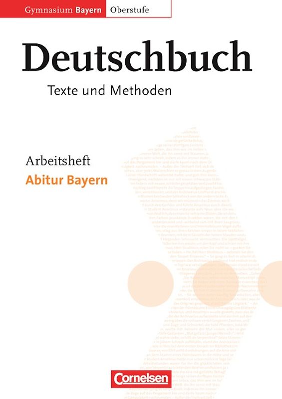 Deutschbuch - Oberstufe - Gymnasium Bayern - 11./12. Jahrgangsstufe