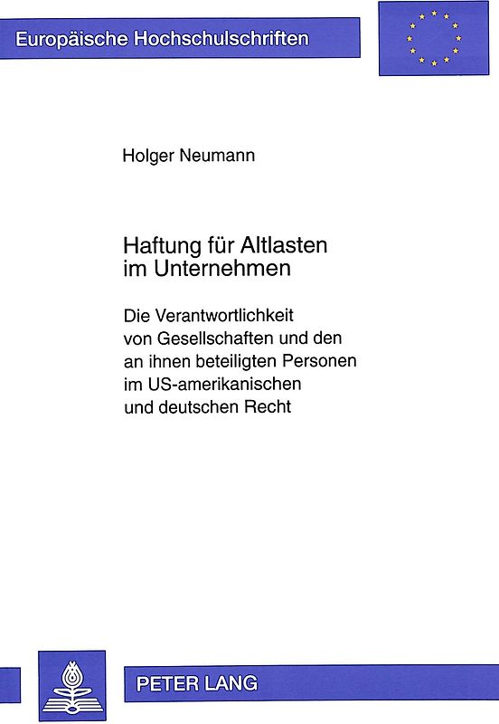 Haftung für Altlasten im Unternehmen