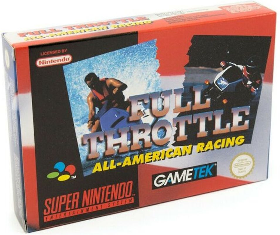 Full Throttle: All-American Racing Super Nintendo