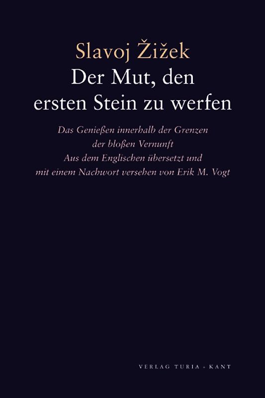 Der Mut, den ersten Stein zu werfen