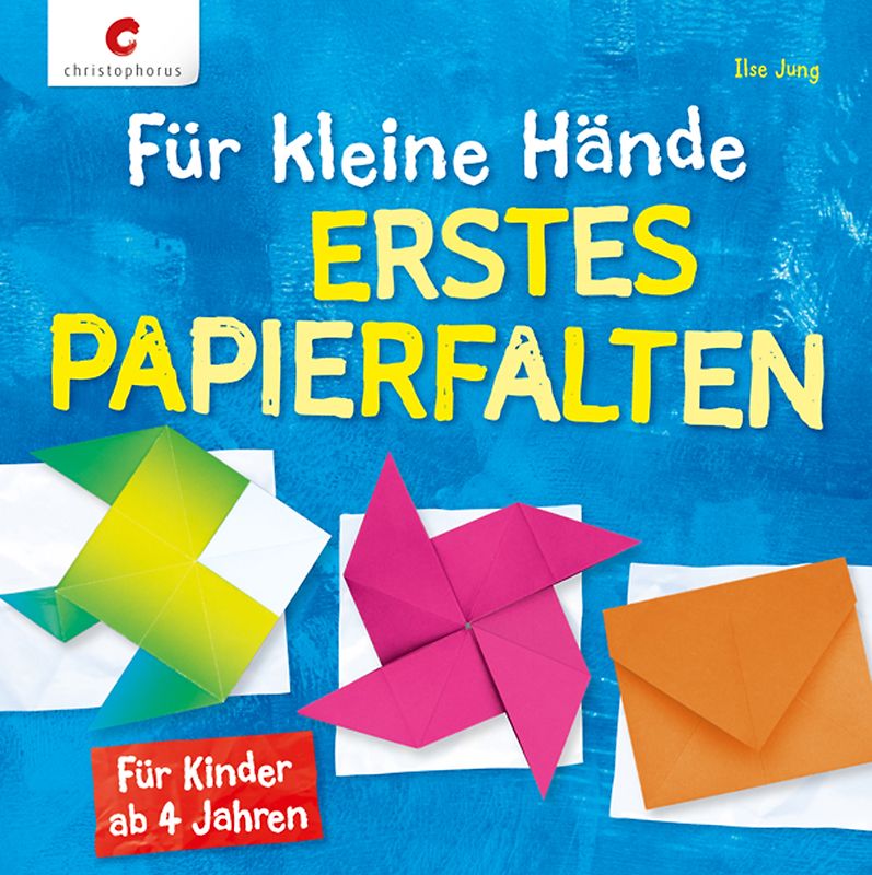 Für kleine Hände. Erstes Papierfalten