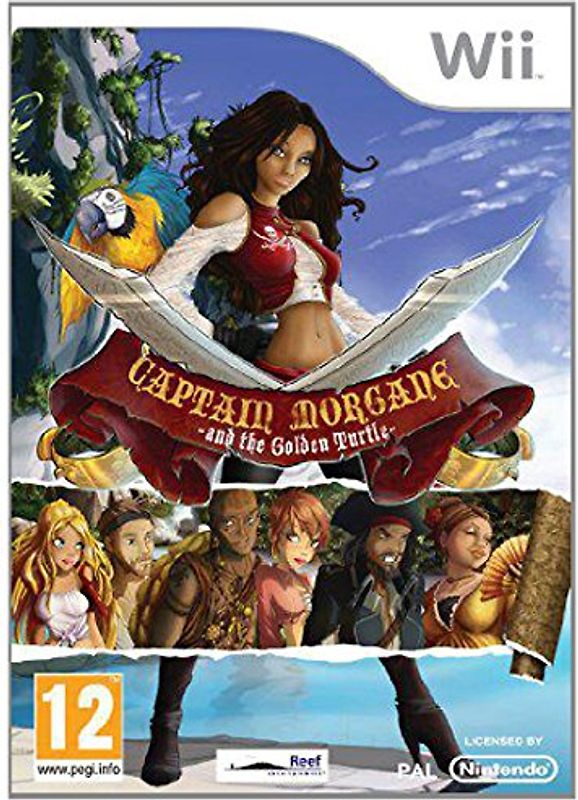 Captain Morgane and the Golden Turtle (Wii) Nintendo Wii