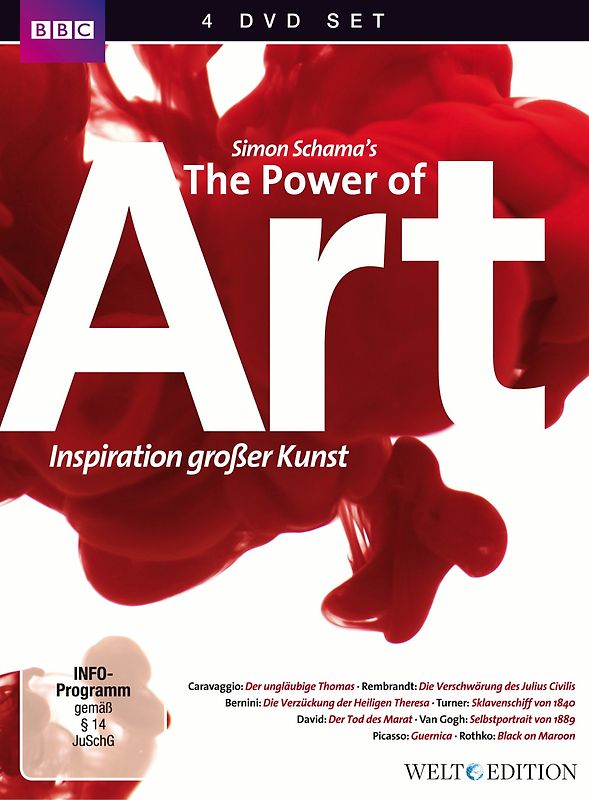 Power of Art - Inspiration großer Kunst [4 DVDs] WELT Edition DVD
