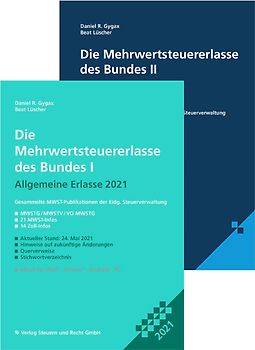 Set MWST I + MWST II 2021