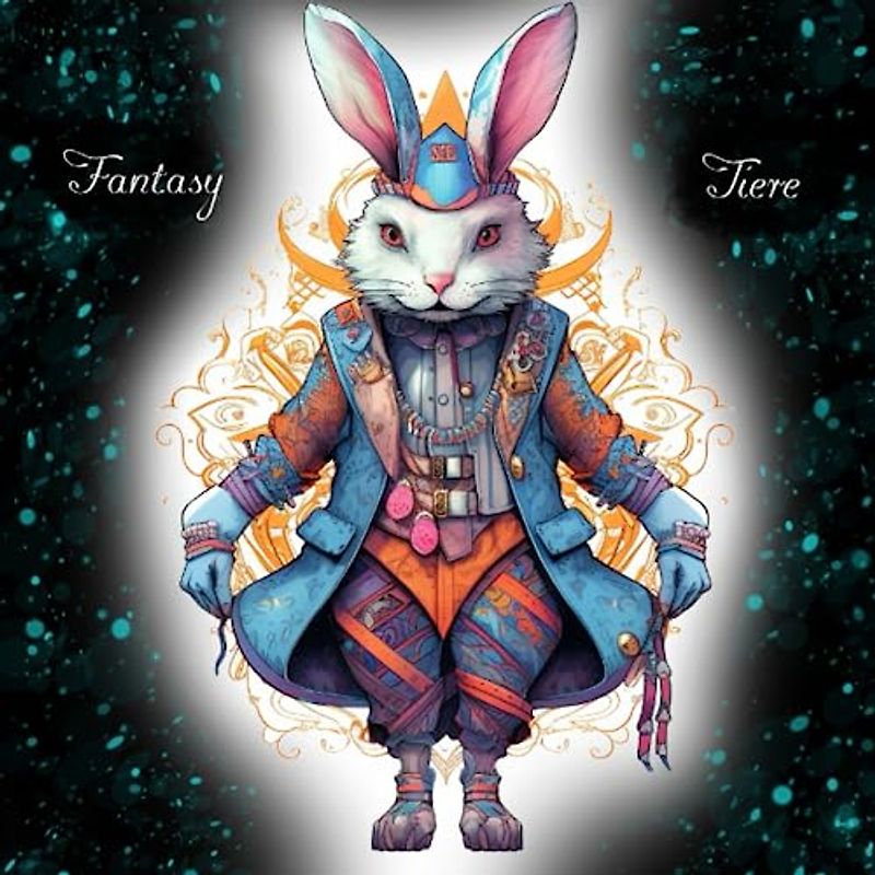 Tiere in der Zukunft das Malbuch für Erwachsene (Tier Malbücher)