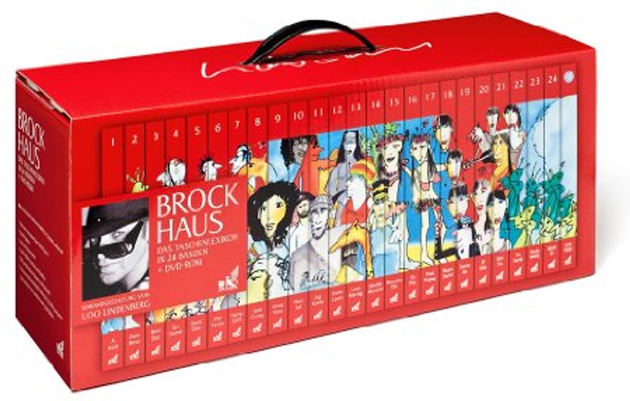 Brockhaus Das Taschenlexikon in 24 Bänden + DVD-ROM von Udo Lindenberg
