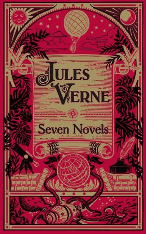 Seven Novels (Barnes & Noble Leatherbound Classics) - Verne, Jules
