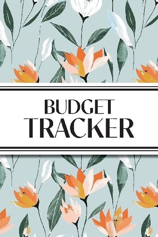 Budget Tracker (Orange and White Flowers)