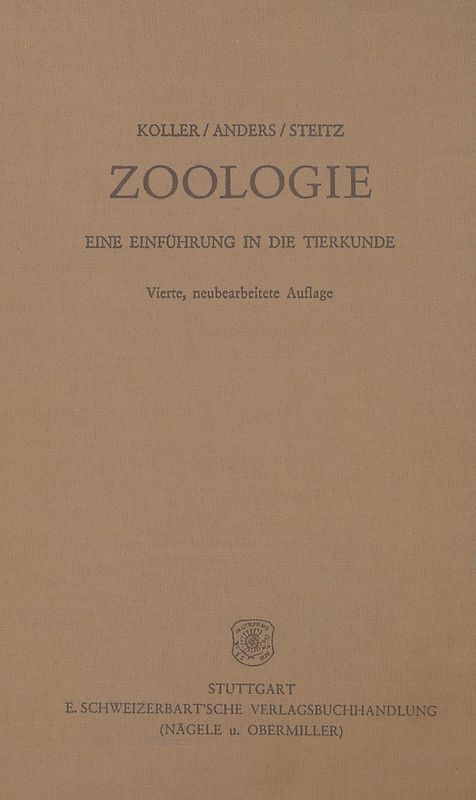 Zoologie