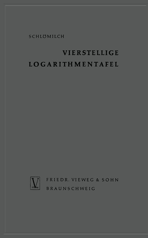 Vierstellige Logarithmentafel