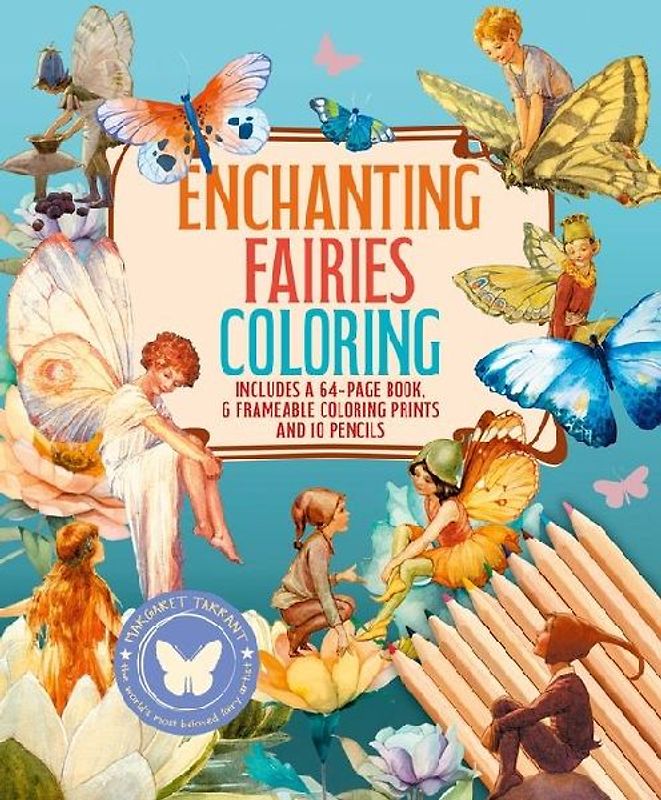 Enchanting Fairies Coloring Kit
