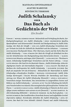 Judith Schalansky oder Das Buch als Gedächtnis der Welt
